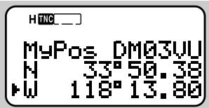 KENWOOD TH-D7A - ENTERING LATITUDE/ LONGITUDE DATA - 3