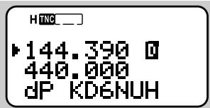 KENWOOD TH-D7A - RECEIVING APRS DATA - 2