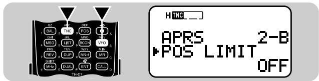 KENWOOD TH-D7A - RESTRICTING RECEPTION OF APRS DATA - 1