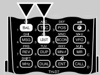 KENWOOD TH-D7A - U.S.A. and Canada versions - 1