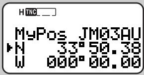 KENWOOD TH-D7E - ENTERING LATITUDE/ LONGITUDE DATA - 2