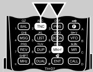 KENWOOD TH-D7E - SELECTING BEACON TRANSMIT METHOD - 1
