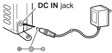KENWOOD TH-D7E - CHARGING THE NiCd BATTERY PACK - 1