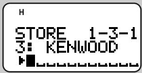 KENWOOD TH-D7E - Storing a DTMF Number in Memory - 4