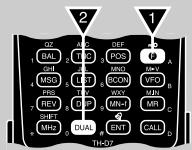 KENWOOD TH-D7E - Locking Out a Memory Channel - 1