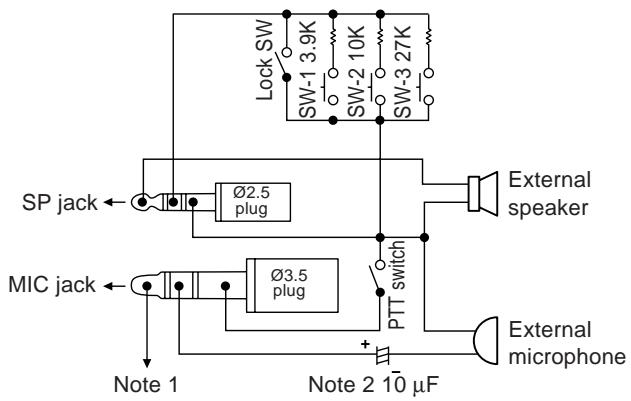 KENWOOD TH-D7E - CONNECTING EQUIPMENT FOR REMOTE CONTROL - 1