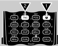 KENWOOD TH-D7E - TONE FREQ. ID - 1