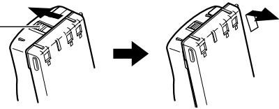 KENWOOD TH-D7E - INSTALLING THE NiCd BATTERY PACK - 3
