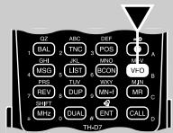 KENWOOD TH-D7E - VFO mode - 1