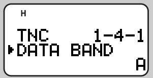 KENWOOD TH-D7E - SELECTING DATA BAND - 1