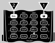 KENWOOD TH-D7E - Activating Tone Function - 1