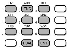 KENWOOD TH-D7E - KEYPAD DIRECT ENTRY - 4
