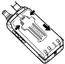 KENWOOD TH-D7E - INSTALLING THE HAND STRAP/ BELT HOOK - 2