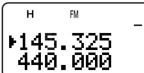 KENWOOD TH-F7E - Selecting Offset Direction - 1