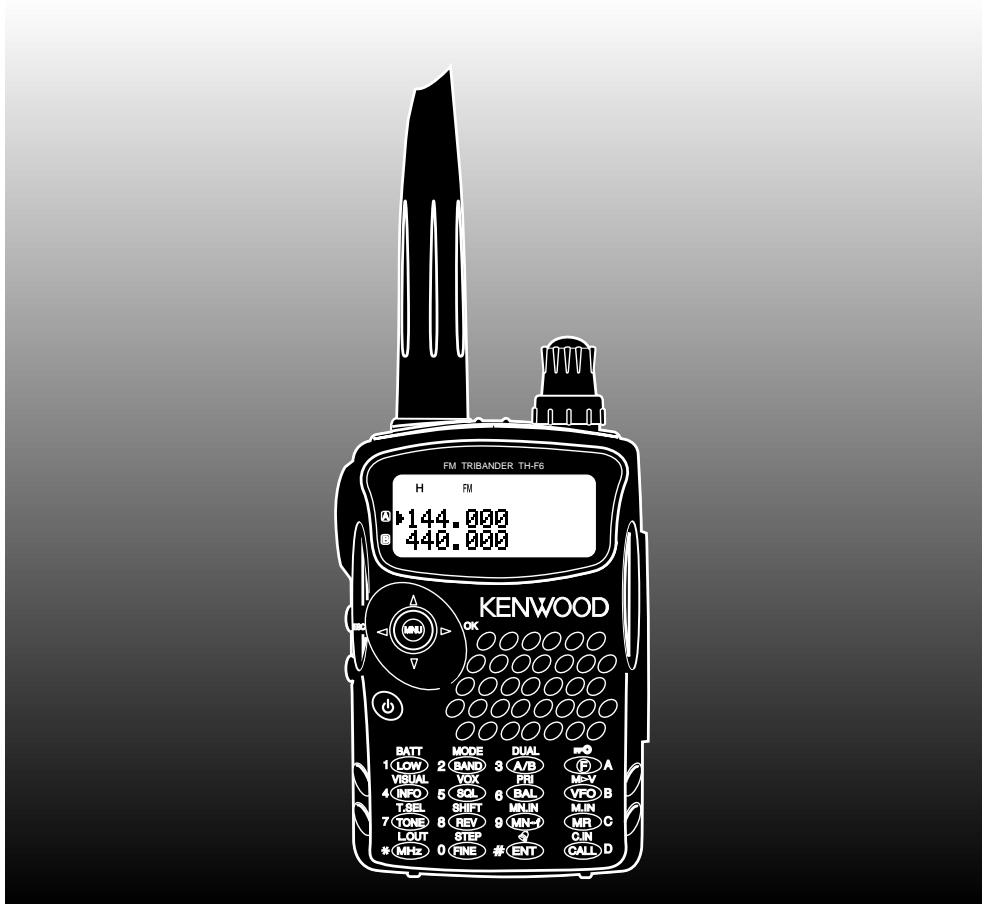 KENWOOD TH-F7E - INSTRUCTION MANUAL - 1