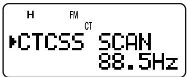 KENWOOD TH-F7E - CTCSS FREQ. ID SCAN - 1
