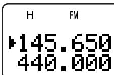 KENWOOD TH-F7E - MHz Mode - 1