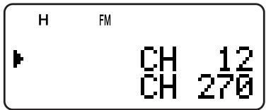 KENWOOD TH-F7E - CHANNEL DISPLAY - 1