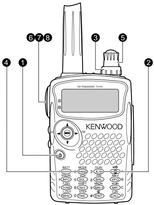 KENWOOD TH-F7E - FIRST QSO - 1