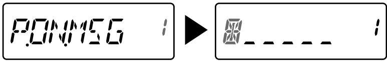KENWOOD TH-K20 - POWER ONMESSAGE - 1