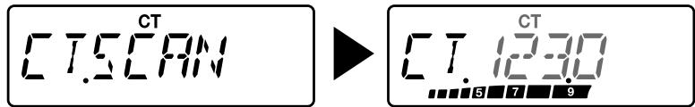 KENWOOD TH-K20 - CTCSS FREQUENCY SCAN - 1