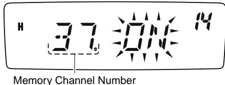 KENWOOD TM-281A - MEMORY CHANNEL LOCKOUT - 1