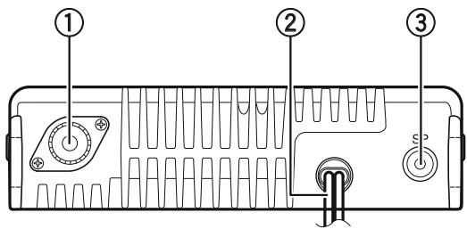 KENWOOD TM-281A - REAR PANEL - 1