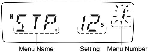 KENWOOD TM-281A - Press [F], [MENU]. - 1