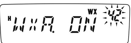 KENWOOD TM-281A - ENABLING A WEATHER ALERT - 1