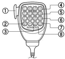KENWOOD TM-281A - MICROPHONE - 1
