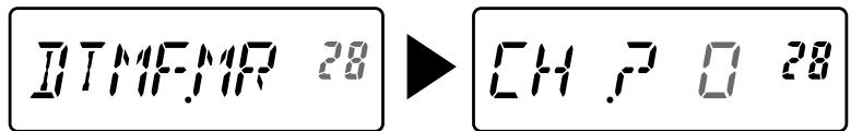 KENWOOD TH-K40 - STORING A DTMF CODE IN MEMORY - 1