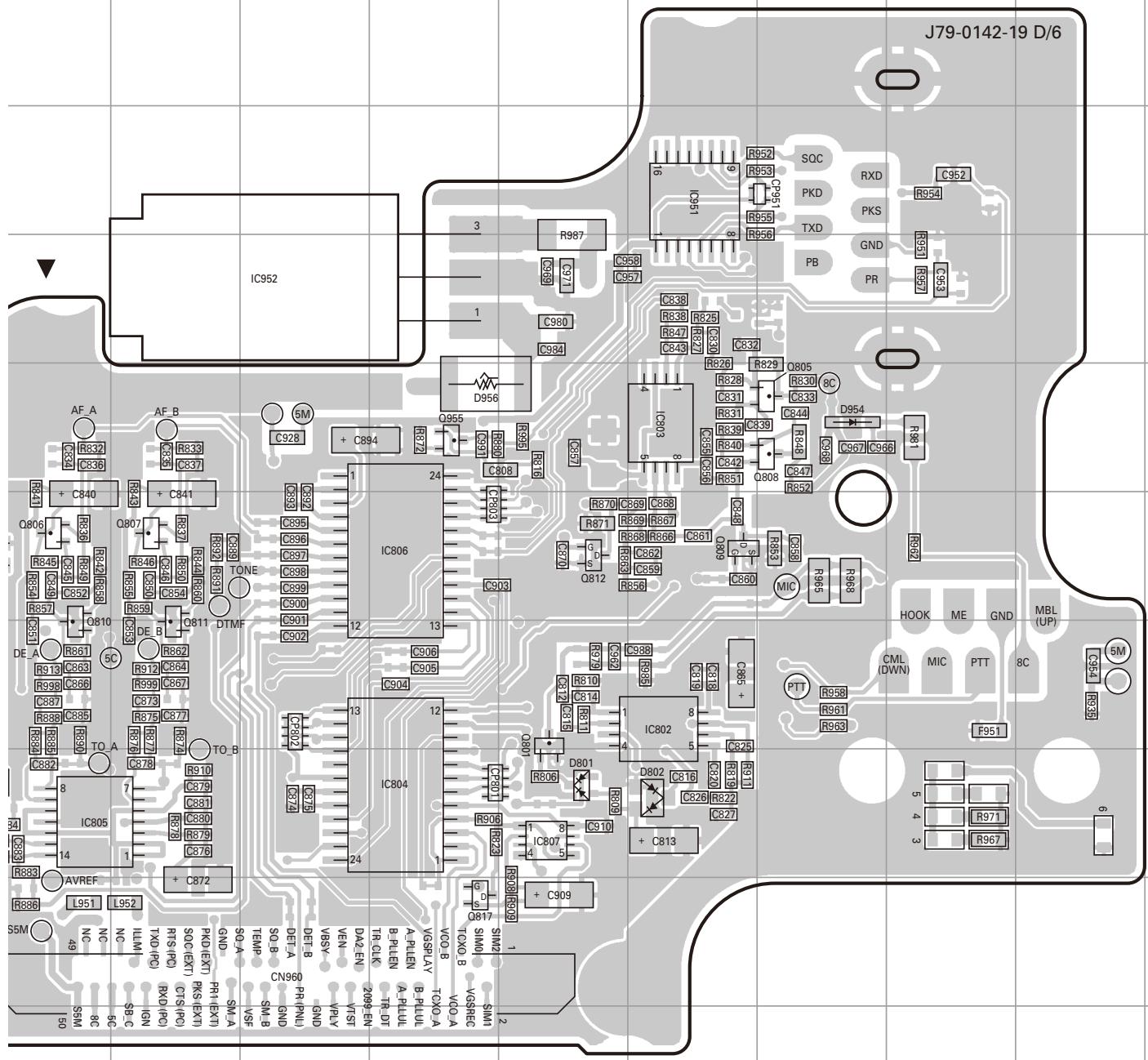 Electronic circuit schematic diagram with component labels, pin connections, and ICs for a 144.006 timer relay system