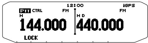 KENWOOD TM-D710GA - KEY LOCK - 1