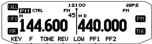 KENWOOD TM-D710GE - CLEARING A MEMORY CHANNEL - 1