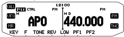 KENWOOD TM-D710GE - AUTOMATIC POWER OFF (APO) - 2