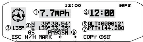 KENWOOD TM-D710GE - GPS AND APRS POSITION FORMAT - 2