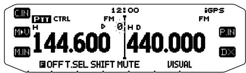 KENWOOD TM-D710GE - STORING SIMPLEX AND STANDARD REPEATER FREQUENCIES - 1