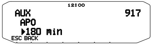KENWOOD TM-D710GE - AUTOMATIC POWER OFF (APO) - 1