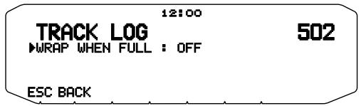 KENWOOD TM-D710GE - Overwriting the Track Log - 1
