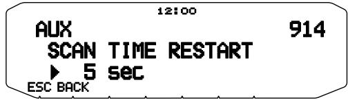 KENWOOD TM-D710GE - Time-Operate Resume Time - 1