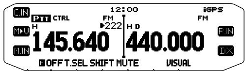 KENWOOD TM-D710GE - MEMORY-TO-VFO TRANSFER - 1