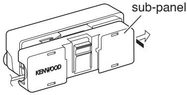 KENWOOD sub-panel
