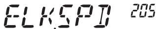 KENWOOD TM-V71E - ■ Selecting a Transmit Speed - 1