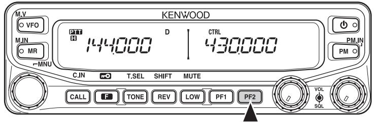 M.V VFO MIN MR -MNU KENWOOD D CTRL 44.000 430.000 PM.IN PM C.IN T.SEL SHIFT MUTE CALL F TONE REV LOW PF1 PF2 VOL SQL