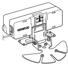 KENWOOD TM-V71E - Installing the Panel Bracket - 4