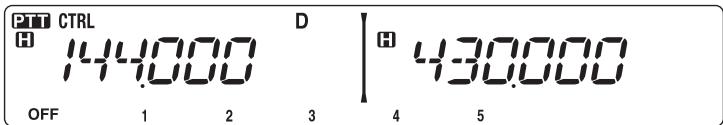 CTRL H 144.000 D OFF 1 2 3 4 5 H 430.000