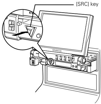 KENWOOD KVT-725DVD - Turn the power switch on - 1