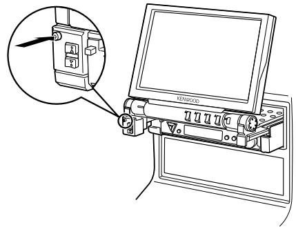 KENWOOD KVT-725DVD - Close the monitor - 1