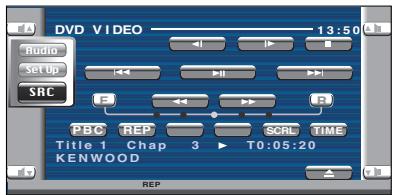 KENWOOD KVT-725DVD - Displaying the Zone Control screen - 5