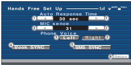 KENWOOD KVT-725DVD - Display the SMS SetUp screen - 3